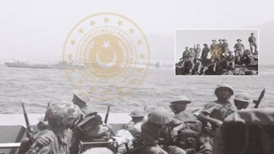 MSB paylaştı; Kıbrıs Barış Harekatı'nın ilk kez yayımlanan fotoğrafları