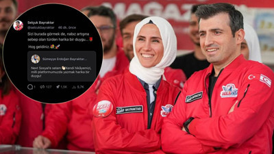 Next Sosyal’de aşkın kodu yazıldı... Selçuk Bayraktar, Next Sosyal'e katılan eşi Sümeyye Erdoğan'ı romantik sözlerle karşıladı