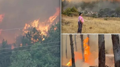 Aynı anda üç ilçede alevlerle savaş! Antalya’da orman yangınları yerleşim alanlarını tehdit ediyor...
