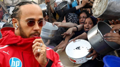 Formula 1 efsanesi Lewis Hamilton'ın Gazze isyanı: Çocuklar açlıktan ölüyor, artık sessiz kalamayız