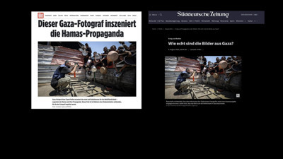 Batı medyasının yüzsüzlüğü! Alman medyası İsrail’i aklamaya çalıştı: Gerçekleri gizlemek için Gazzeli muhabirleri suçladılar!