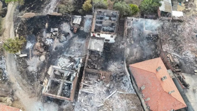 Çanakkale’de kabus gecesi: Saçaklı köyü haritadan silindi! Korkunç manzara havadan görüntülendi...