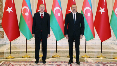 Cumhurbaşkanı Recep Tayyip Erdoğan, İlham Aliyev ile görüştü: Türkiye'den tarihi sürece tam destek