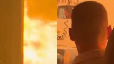 Çanakkale'de alevlerin arasında kalan ekiplerin o anları ortaya çıktı