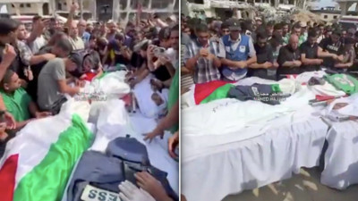 Hakikatin sesi susturulmak isteniyor! İsrail'den medya çadırına kirli saldırı: 6 gazeteci şehit oldu!