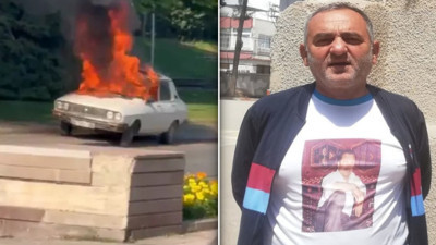 Meclis önünde beyaz Toros yakan Mehmet Emin Fidan'ın üzerine 12 hurda araç çıktı! Yaktığı ilk araç bu değilmiş...