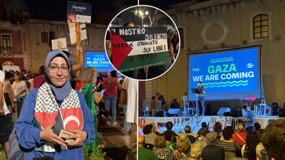 İtalya'da tarihi Gazze eylemi... Sumud Filosu'na katılacak Türklerden SuperHaber'e özel görüntüler! "Gazze biz geliyoruz"