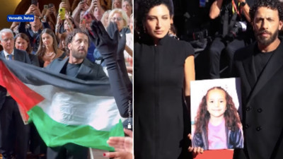 5 yaşındaki Filistinli Hind Receb’in hikayesi Venedik’te ayakta alkışlandı! “Özgür Filistin” sloganları yükseldi...