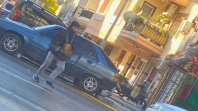 İzmir Balçova’da kanlı saldırı! Saldırganın görüntüsü ortaya çıktı: Pompalı tüfekle karakola böyle gitmiş...