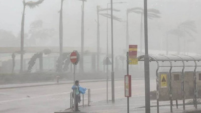 Ragasa tayfunu Asya’yı vuruyor! Hong Kong ve Guangdong alarmda: Uçuşlar iptal, Okullar Tatil