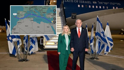 Nereye kadar kaçacaksın Netanyahu... Tutuklanma korkusuyla rotasını değiştirdi! Fransa ve İspanya üzerinden uçmadı