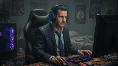 Beşar Esad sürgünde oyun bağımlısı oldu! Moskova’da bilgisayarın başından kalkmıyor