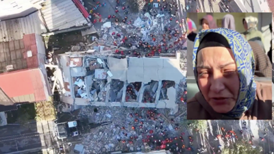 Gebze'deki enkaz başında haladan yürek burkan feryat! 