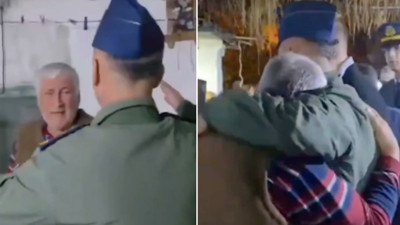 Şehidimizin babasına acı haber böyle verildi: Osman Amca artık bir şehit babasısın!