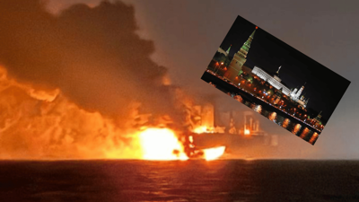 Rus medyası duyurdu! Tankerlere saldırı, yangınlar Karadeniz’i sarstı!