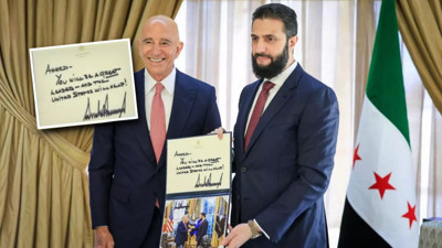 Donald Trump'tan, Şara'ya özel hediye! Üzerindeki notta ne yazıyor? Dikkat çeken mesaj...