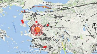 Manisa 12 saatte 120 kez sallandı!