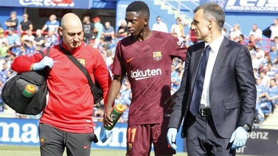 Dembele sakatlandı, Barcelona 10 milyon euro kara geçti