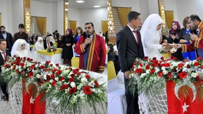 Yasa değişikliğinin ardından ilk kez müftü nikah kıydı...
