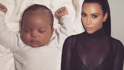 Kim Kardashian bebeğinin cinsiyetini duyurdu!