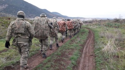 TSK kara unsurları Afrin'in  5 kilometre içine girdi