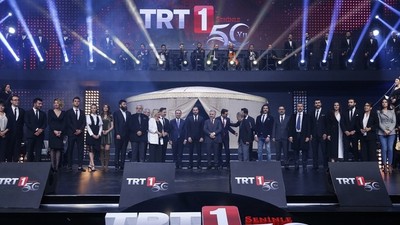 TRT'nin televizyon yayıncılığının 50. yılı...