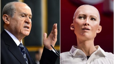 Robot Sophia, Devlet Bahçeli'yle sohbet etmeye hazır!