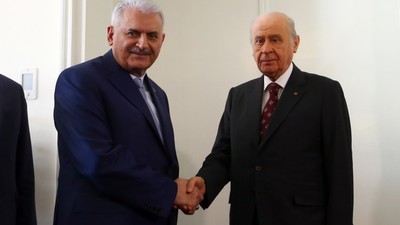 Başbakan Yıldırım ile MHP Lideri Bahçeli'nin görüşmesi sona erdi!