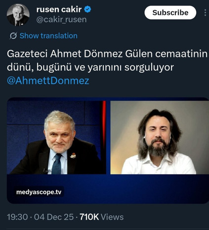 Firari FETÖ'cü canlı yayında: “FETÖ demek zorunda değilim” diyen Ruşen Çakır, başına 8 milyon ödül konan FETÖ'cü Ahmet Dönmez'i konuk etti! - Resim : 3