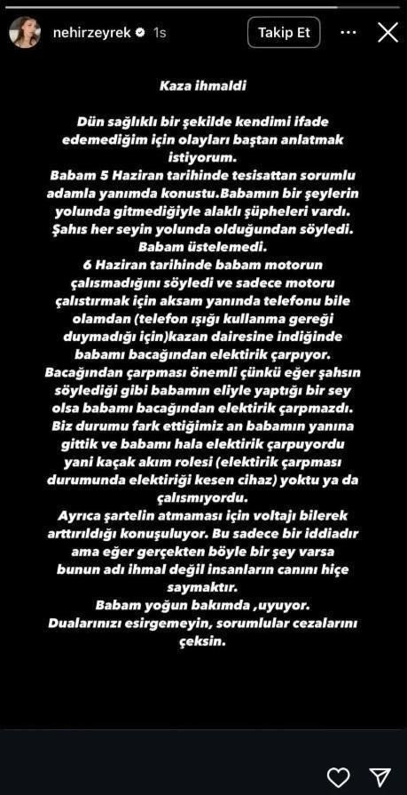 İhmaller zinciri mi? Ferdi Zeyrek’in kızından olay yaratan iddia: “Bu bir kaza değil"