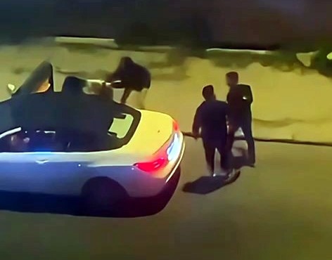 Avcılar'da hareketli gece: Kadını evire çevire dövdüler, sonra da birlikte araca atlayıp kayboldular