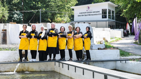 Beyaz yakalı hanımlar köylerinde kooperatif kurarak üretime başladı