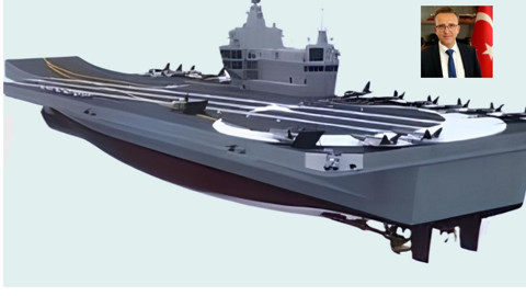 Eray Güçlüer tarih verdi! Milli Uçak Gemisi 2028'de suya indiriliyor