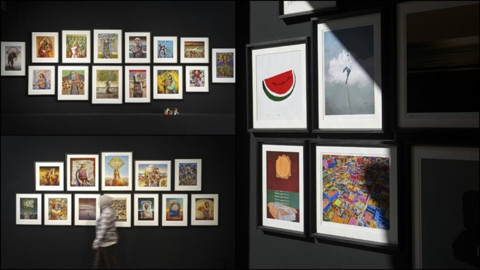 Filistinli sanatçıların eserleri, İstanbul'da sanatseverlerle buluştu