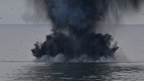 Trabzon açıklarında ele geçirilen İngiliz destekli insansız tehdit