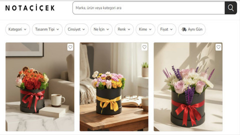 Nota Çiçek'ten Öğretmenler Günü'ne Özel Premium Koleksiyon