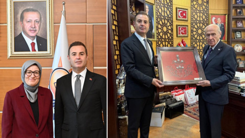 CHP’li başkan önce AK Parti’de, sonra Bahçeli’nin makamında!