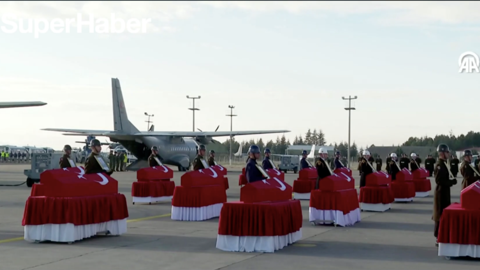 20 kahraman vatan evladımız törenle memleketlerine gönderildi