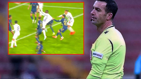 Fenerbahçe maçında skandal hakem hatası! Tüm yorumcular aynı kararda birleşti: Eyüpspor'un net penaltısı verilmedi