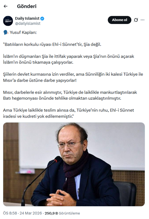 İran Savaşı’nda mezhepçi fitneye sert çıkış! Salih Tuna’dan Yusuf Kaplan’a: Meczuplaşma