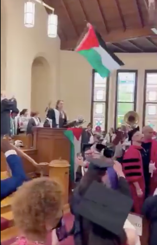 Mimar Sinan'ın kemikleri sızladı...  Harvard İsrail’e karşı dururken, Mimar Sinan Üniversitesi'nde direniş balosu!