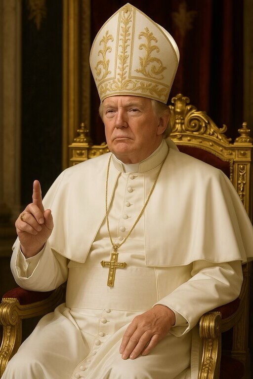 Donald Trump papalığa özendi: Papa olmak isterdim