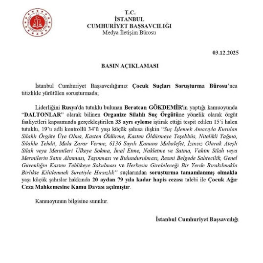 Tetikçi yarattılar! Barış Boyun ve Daltonlar çetesi çocukları suç aleti yaptı: Mahkemeden ağır ceza istemi - Resim : 2