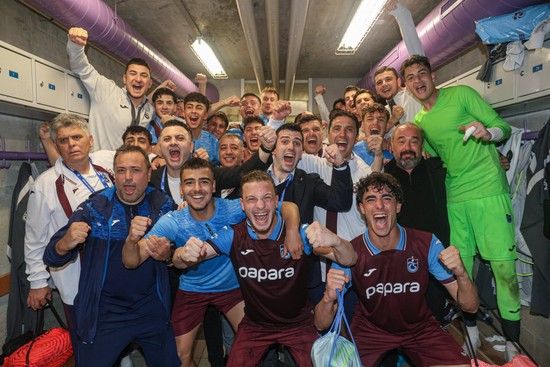 Trabzonspor'un gençleri Avrupa'da tarih yazmaya devam ediyor