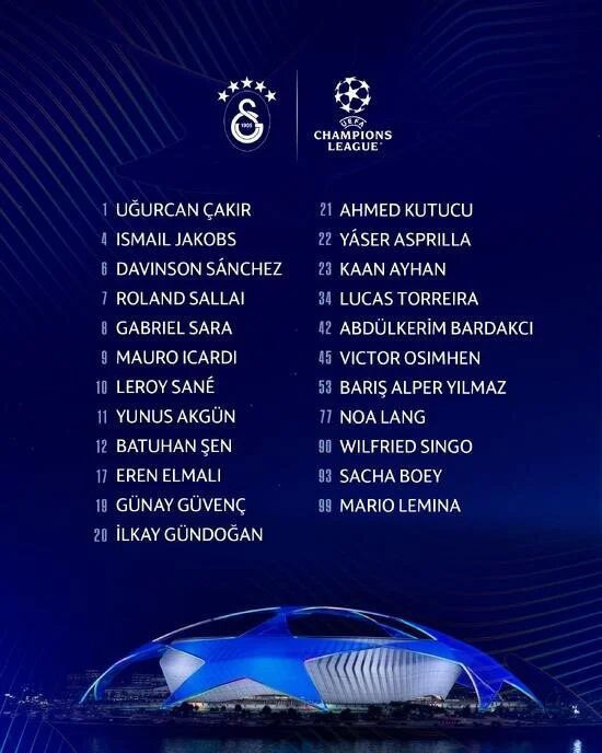 Galatasaray'da yeni transferler UEFA listesine yazılmadı - Fotoğraf: 8