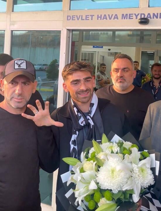 Beşiktaş'ın yeni transferi Jota Silva İstanbul'a geldi