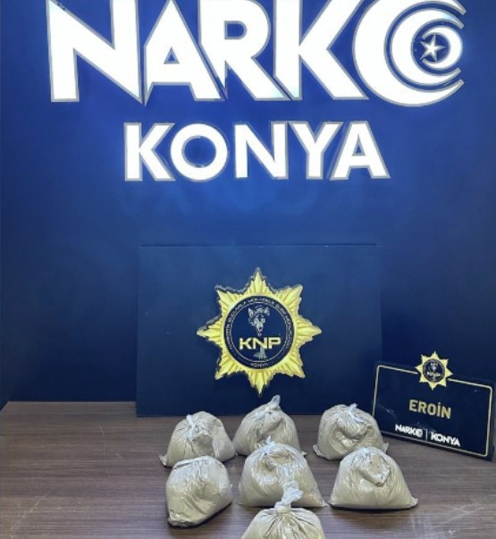 Konya’da uyuşturucuya büyük darbe! 10 günde 52 operasyon, 42 tutuklama