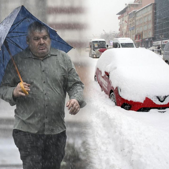 Meteoroloji açıkladı: 49 ile sağanak, 4 ile kar geliyor!