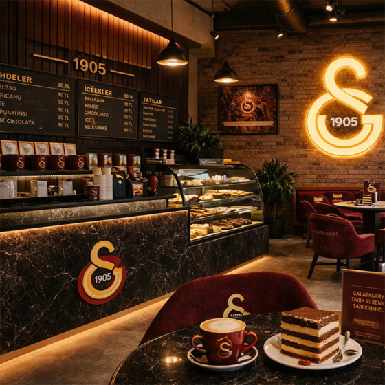 Galatasaray kafe sektörüne giriyor