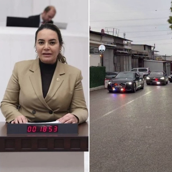 Kokoreç keyfine çakarlı konvoy: Ayyüce Türkeş'in görüntülerine tepki yağdı